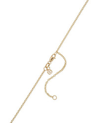 Sydney Evan Big Love 14 Karat Gold Diamond Necklace