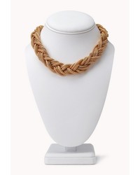 Forever 21 Braided Box Chain Necklace