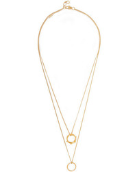 Chloé Carly Gold Plated Necklace One Size