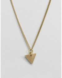 Made Cast Triangle Necklace