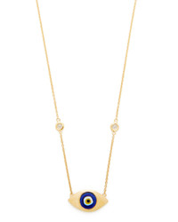 Jacquie Aiche Ceramic Eye Necklace