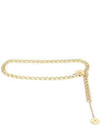 Chanel Vintage Camellia Flower Chain Belt Necklace