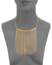 Chlo Delfine Fringed Chain Collar Necklace