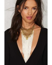 Factory Coin The Fringe Collar Necklace
