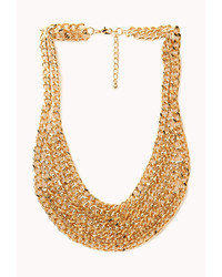 Forever 21 Cool Girl Layered Chain Necklace