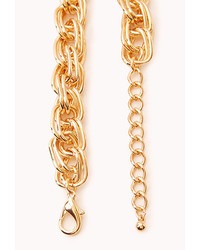 Forever 21 Cool Layered Chain Necklace