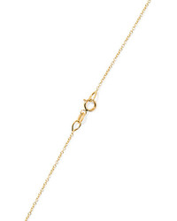 Andrea Fohrman Crescent Moon 18 Karat Gold Sapphire And Emerald Necklace