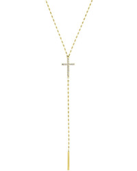 Lana Crossary 14k Yellow Gold Necklace With Diamonds