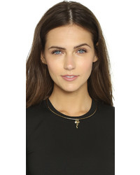 Rebecca Minkoff Crystal Imitation Pearl Collar Necklace