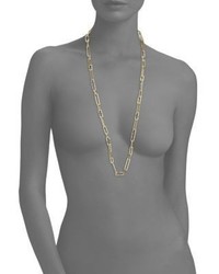 Alexis Bittar Crystal Link Strand Necklace