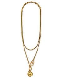 Diane von Furstenberg Gemma Multi Chain Wrap Necklace