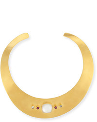 Dina Mackney Multi Stone Collar Necklace 17l
