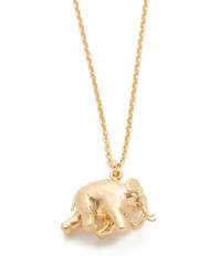 Alex Monroe Elephant Necklace