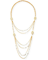 Alexis Bittar Elets Multi Strand Layered Necklace