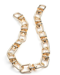 Eddie Borgo Fame Golden Link Necklace