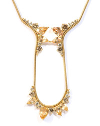 FERNANDO JORGE Diamond Topaz Gold Electric Necklace