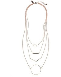 Topshop Fine Chain Collar Necklace