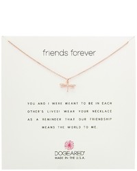 Dogeared Friends Forever Dragonfly Necklace Necklace