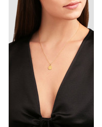 Andrea Fohrman Full Moon 18 Karat Gold Opal Necklace