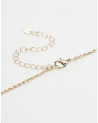 Oasis Geo Tribal V On Rope Chain Necklace