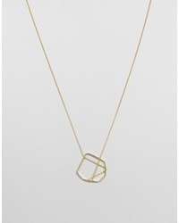 Pieces Geometric Chain Necklace