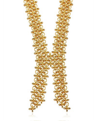 Giuseppe Zanotti Design Gold Colored Collar Necklace