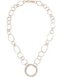 Ippolita Glamazon Stardust 18 Karat Rose Gold Diamond Necklace One Size