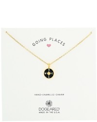 Dogeared Going Places Enamel Compass Necklace Necklace
