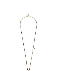 Isabel Marant Gold And Black Casablanca Necklace