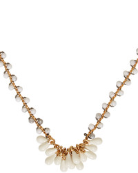 Isabel Marant Gold Bead Drop Necklace
