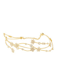 Panconesi Gold Crystal Kismet Collar Necklace