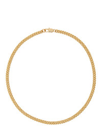 Laura Lombardi Gold Curb Chain Necklace