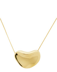 Jil Sander Gold Fluid Necklace