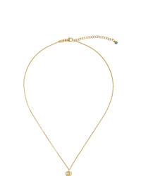 Gucci Gold Gg Running Necklace