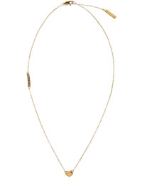 Marc Jacobs Gold Heart Something Special Necklace