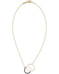 Isabel Marant Gold Hotel Excelsior Two Circles Necklace
