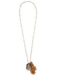 Etro Gold Plated Crystal Necklace