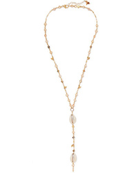 Chan Luu Gold Plated Multi Stone Necklace