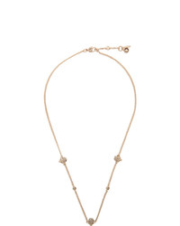Alexander McQueen Gold Short Chain Necklace