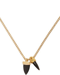 Isabel Marant Gold Two Hand Necklace