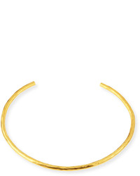 Herve Van Der Straeten Herve Van Der Strten Epure 24k Gold Plated Collar Necklace