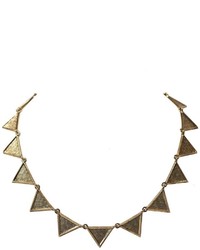 House Of Harlow Triangle Collar Necklace