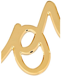 Lanvin Iconic Love Gold Tone Necklace