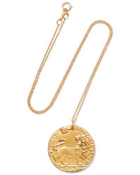 Alighieri Il Leone Medallion Gold Plated Necklace, $260, NET-A-PORTER.COM