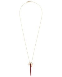 Isabel Marant Teardrop And Bead Necklace