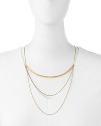 Jennifer Zeuner Jewelry Jennifer Zeuner Kendall Multi Chain Choker Necklace