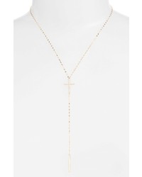 Lana Jewelry Diamond Cross Chime Y Necklace