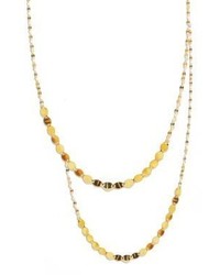 Lana Jewelry Nude Duo 14k Yellow Gold Multi Strand Necklace