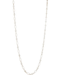Jude Frances Judefrances Jewelry Lacey 18k White Gold Diamond Chain Necklace