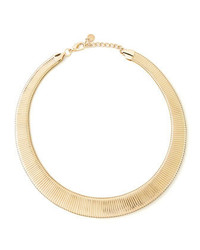 Jules Smith Yellow Golden Choker Necklace